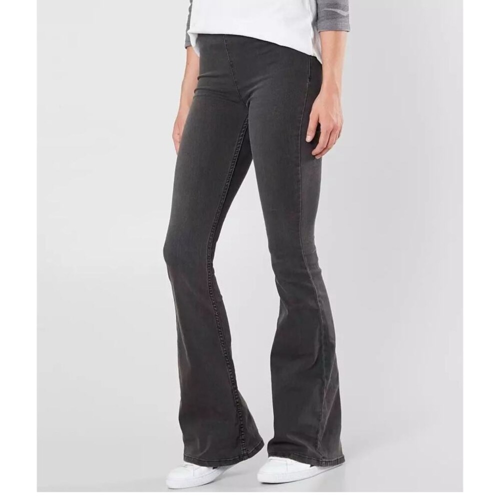 We The Free Charcoal Flare Jeans